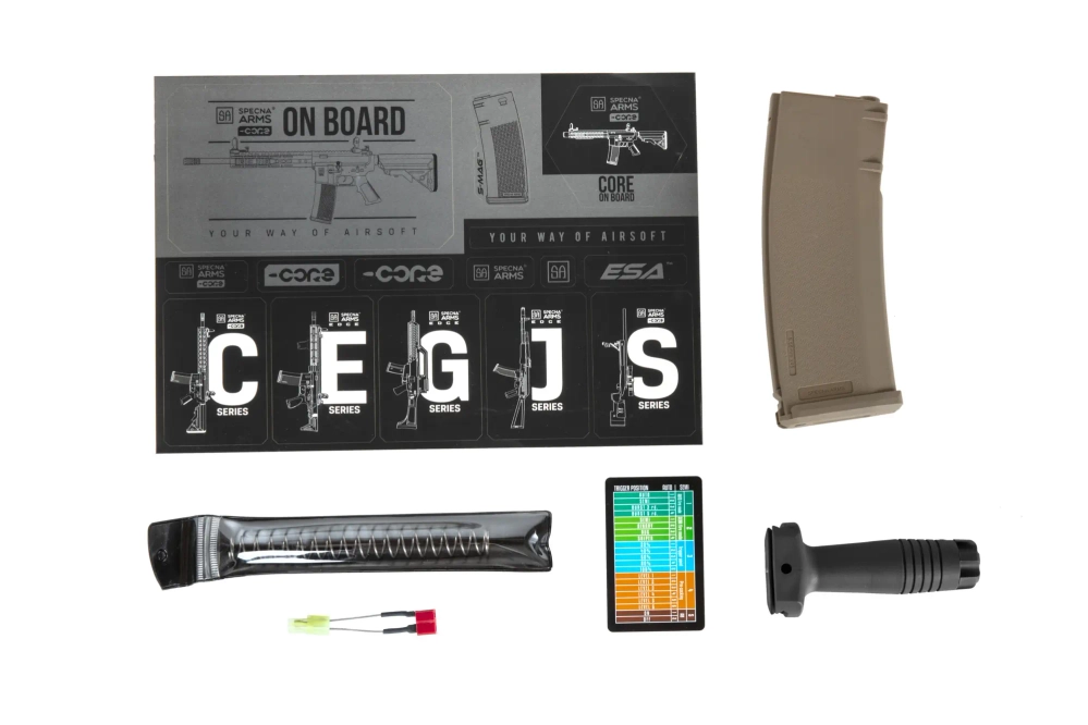 Specna Arms SA-C19 CORE™ Daniel Defense® HAL™ ETU Half-Tan airsoft Carbine