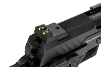 Pistola de airsoft Hi-capa 5.1 Split Slide - negro