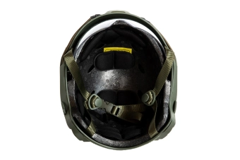 Replika přilby X-Shield MH s brýlemi - olivová barva