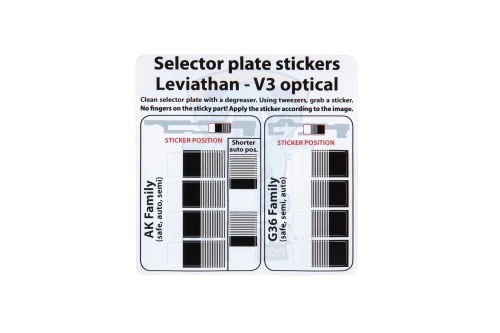 Jefftron Leviathan V3 Optical ETU selector sticker set