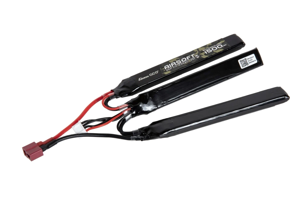 Batterie Li-Po Gens ace 25C 1500mAh 3S1P 11.1V - 3 modules