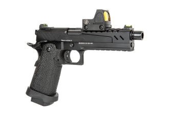 Hi-Capa 5.1 Split Side Pistol Replica - Black (with BDS Sight)
