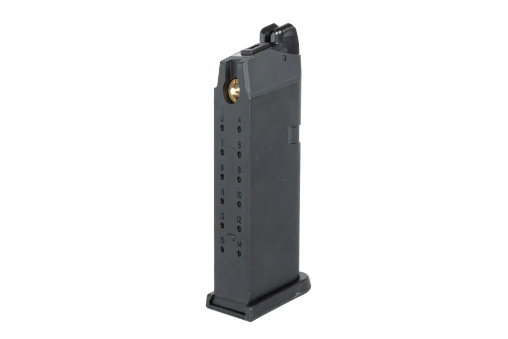 Green gas 20-BB magazine East Crane for Glock 19 replica MA016 Black