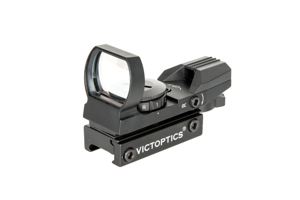 Airsoftová zbraň kolimátor a VictOptics Imp 1x23x34 