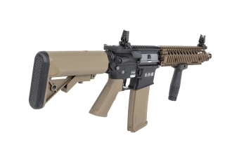 Specna Arms Daniel Defense® MK18 SA-P19 Prime™ Aster II ETU airsoft Carbine with Single Fire Only Chaos Bronze Brushless Motor