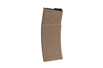 Cargador hi-cap 350 balines para réplicas M4/M16 - bronceado