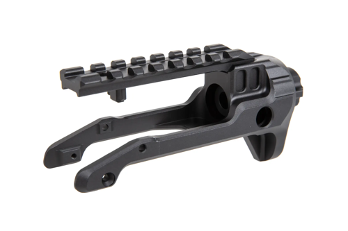 AR TTI Airsoft stock adapter for AAP01 Black