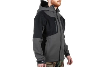 Chaqueta Softshell Emerson Gear Blue Label 'Spinosaurus' Gris