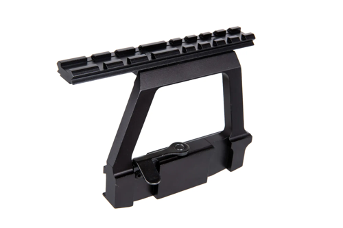 CNC dovetail mount for AK series airsoft guns Black