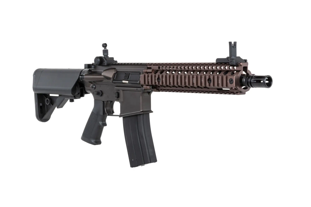 Golden Eagle Daniel Defense MK18 MC6593MTT GBB Flat Dark Earth airsoft Carbine