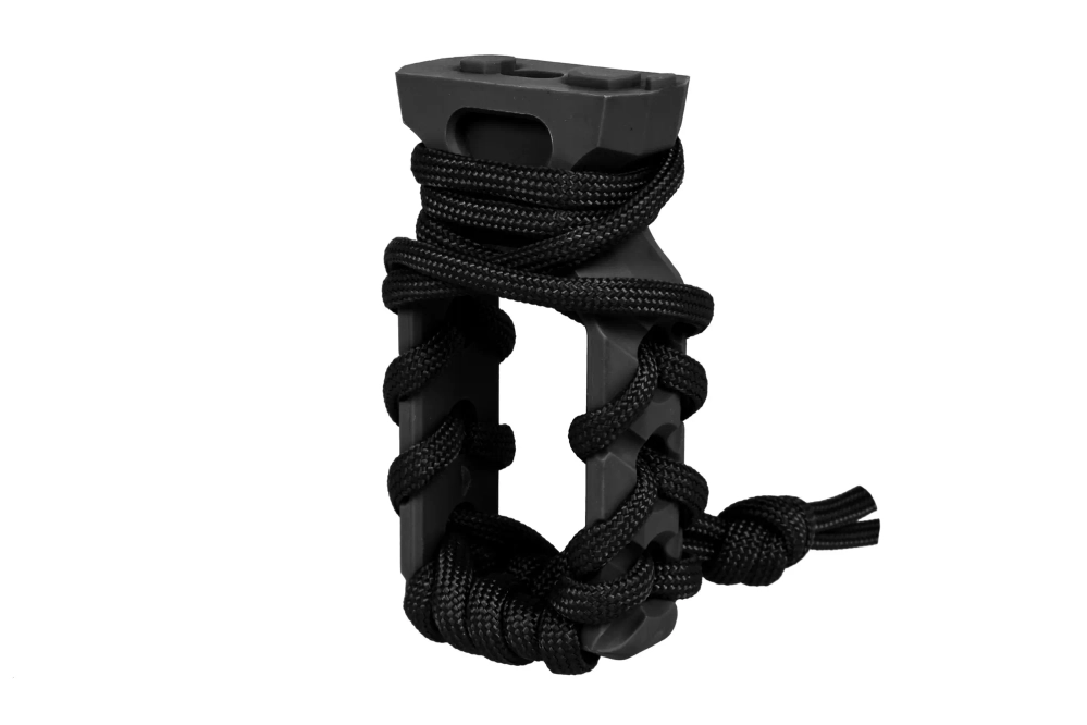 Tactisch handvat paracord Zwart