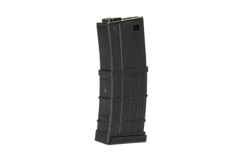 Polímero cargador hi-cap LT 300 bolas para réplicas M4/M16 - negro