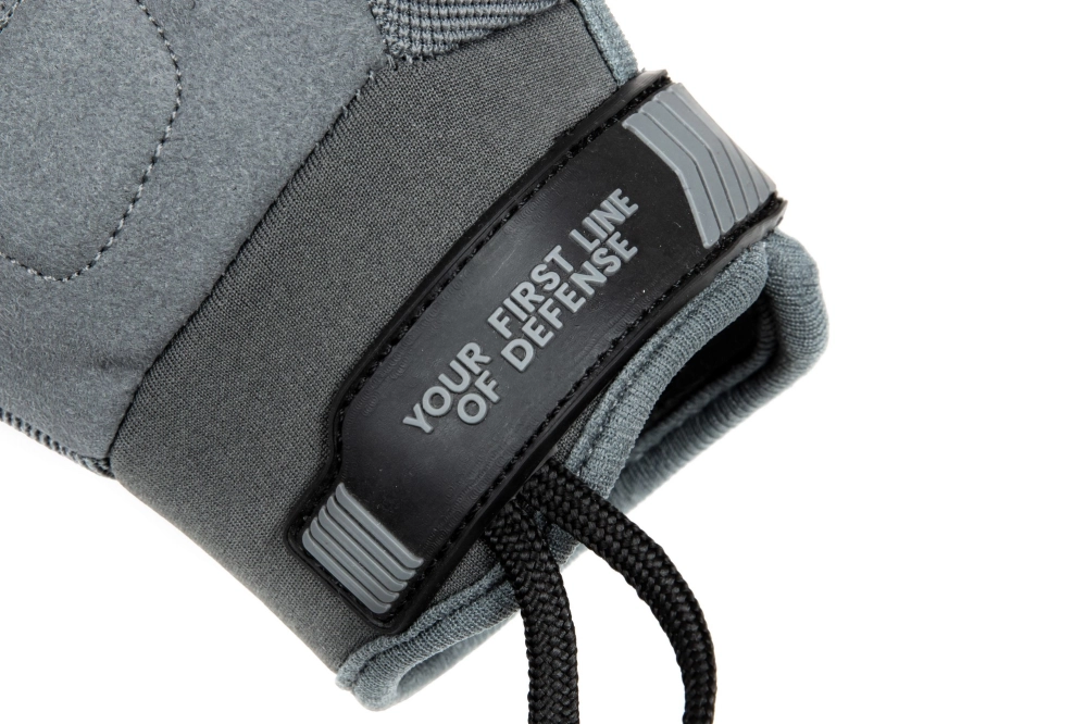 Guantes tácticos Escudo de Garra Blindado Corte Tiempo Caliente - gris