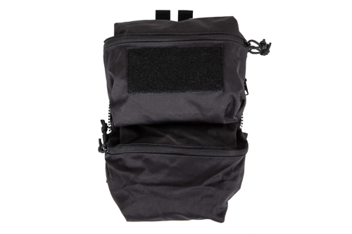 Panel trasero con sistema MOLLE para chaleco táctico V5 PC Wosport Negro