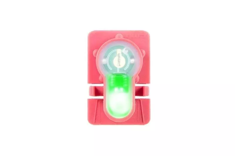 Marqueur électronique Lightbuck RIS - rose (lumière verte)