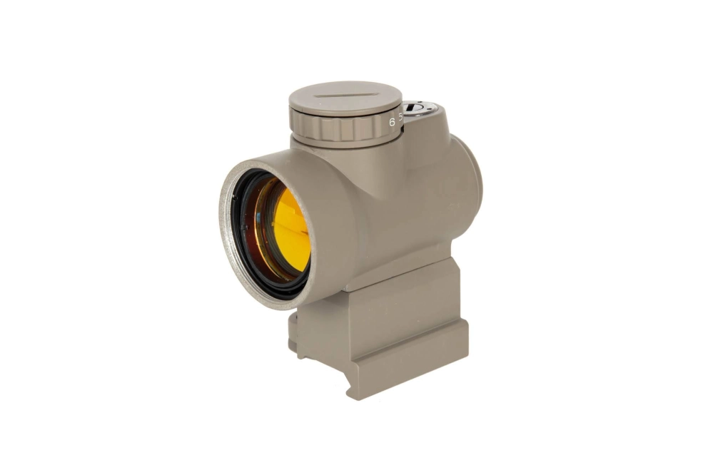 MRO Red Dot Sight Replica with riser + lower mount - Dark Earth