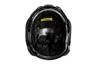 Replika přilby X-Shield MH s brýlemi - černá