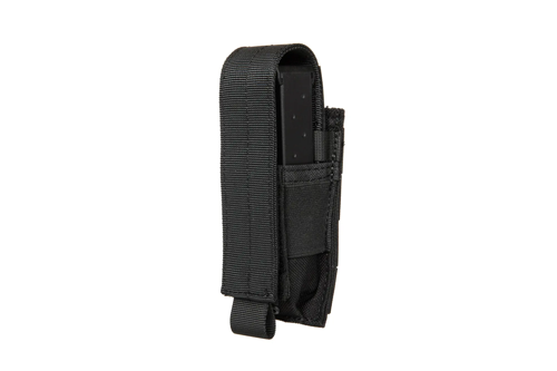 Single Pistol Magazine Pouch - Black