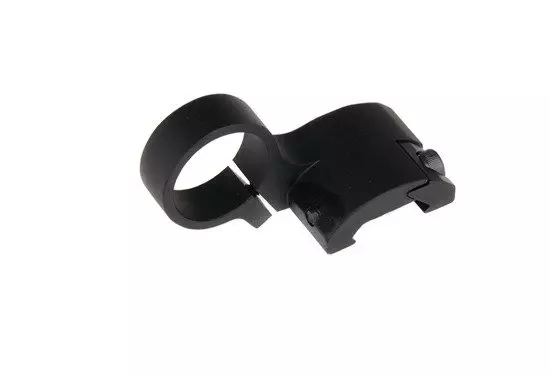 Oblique RIS flashlight mount - black