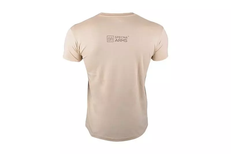 Koszulka Specna Arms - Your Way Of Airsoft 01 - tan