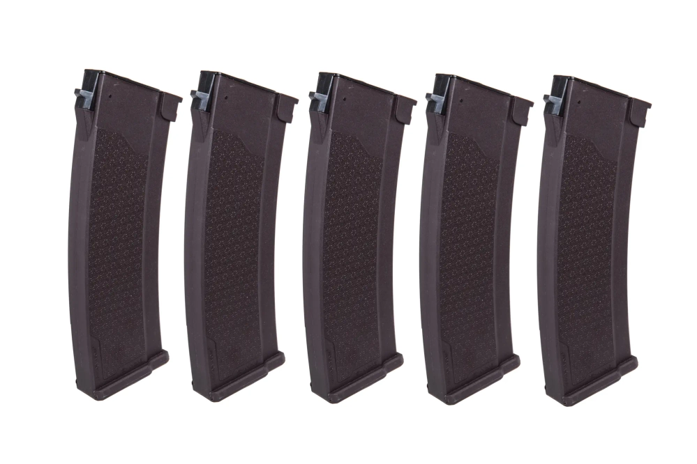 Set of 5 Mid-Cap S-Mag magazines for J-series 175 BBs Plum