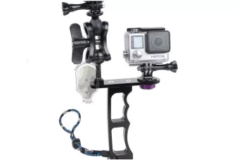 Aluminum One Handheld Diving Light Arm for GoPro