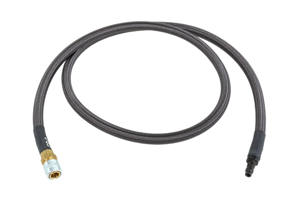 HPA EPeS Mk. IV S&amp;F opletená hadice 115 cm šedá