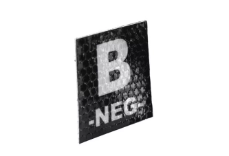 Patch IR avec groupe sanguin : B NEG