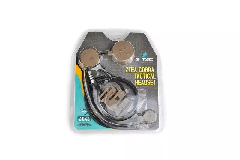 ZTEA Cobra Headset - Dark Earth