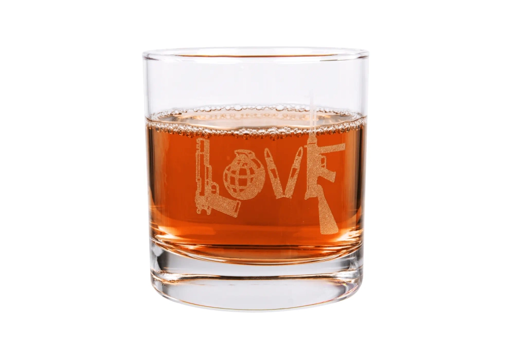 Szklanka do Whisky Lucky Shot - Love