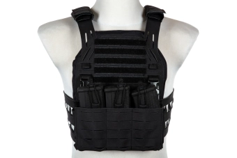 Stegadon lasergesneden tactisch vest - Zwart