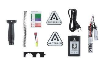 airsoft Arcturus LWT MK-II Carabina CQB 10" AEG SPORT SE™ Starter Pack Gris