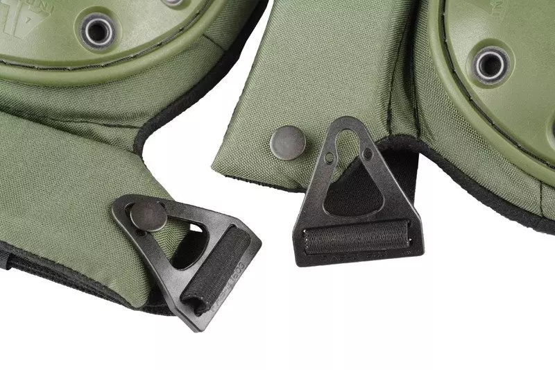 AltaCONTOUR LC Knee Guards - Olive Green