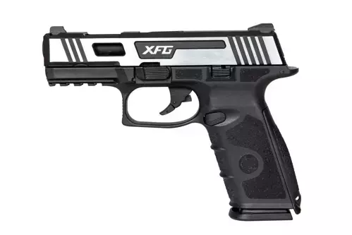 BLE-XFG pistol replica - black / silver