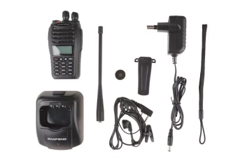 Radio portátil Baofeng UV-B5 de dos canales (VHF / UHF), 1/5W