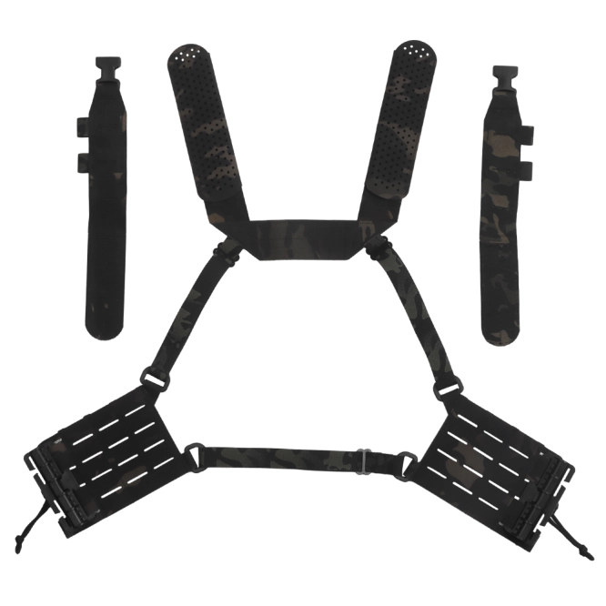 Zestaw Chest Rig Wosport ARC MC Black