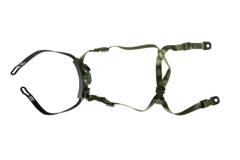 Fasunek oraz zawieszenie do hełmu - Oliwkowy