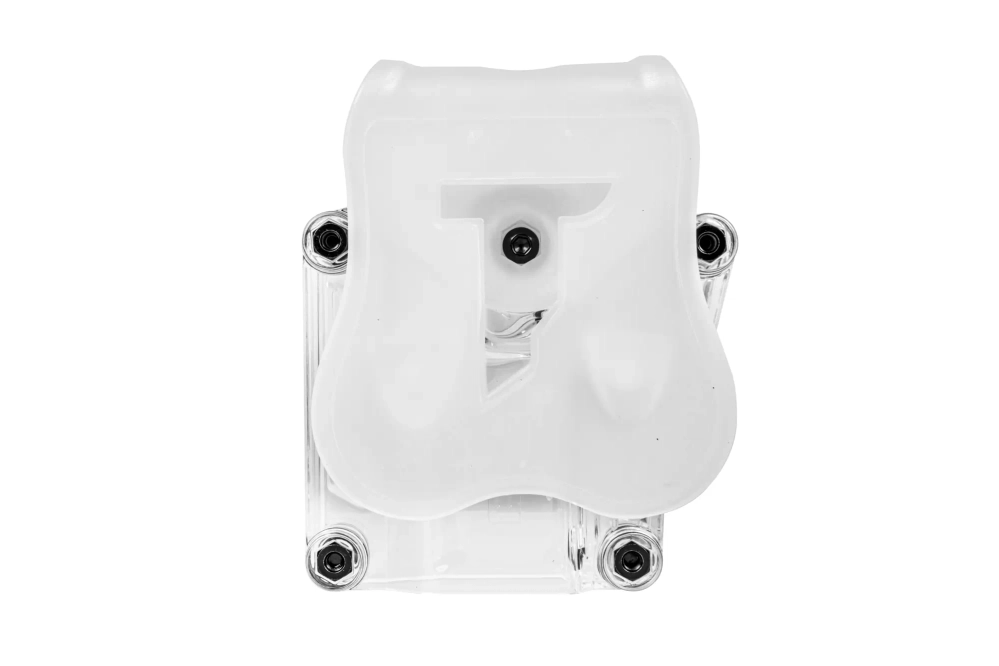 Mega-fit universeel holster met flipper Transparant