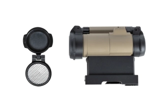 Colimador JJ Airsoft M5 con montura QD Tan