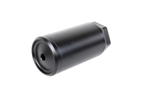 Aluminium geluiddemper "Fat Can" Silverback 14mm CCW kort