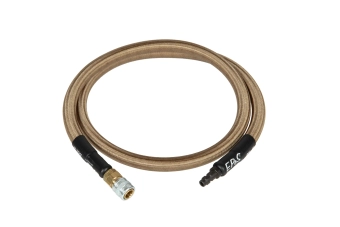HPA S&F Mk.III gevlochten slang 100 cm - Coyote Brown