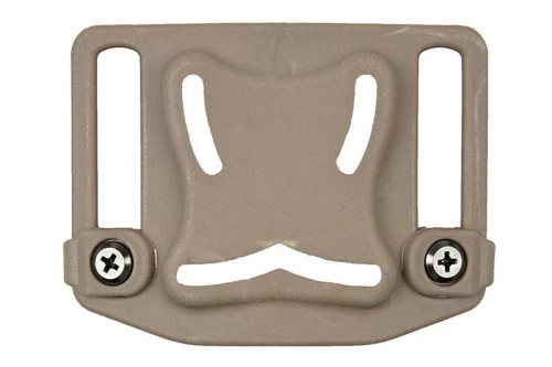 Adaptador de cinturón para fundas - bronceado
