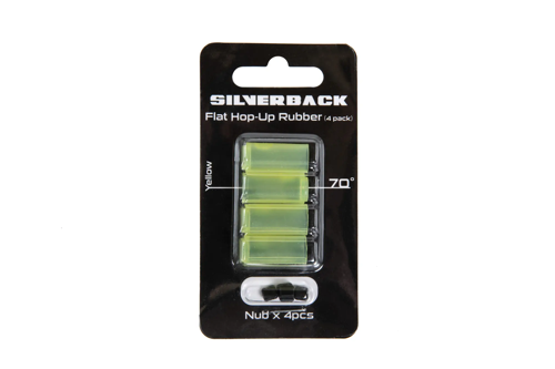 Set van 4 Hop-Up Silverback 70° rubberen banden voor SRS/TAC-41 replica's
