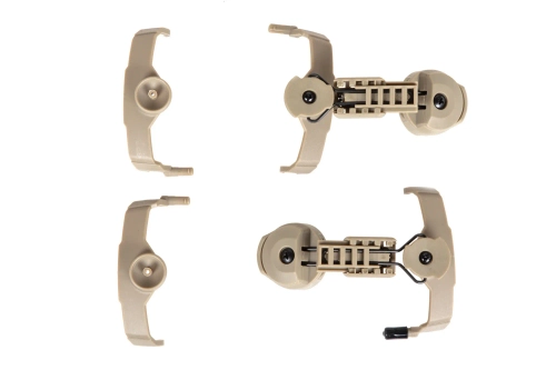 Adapterset voor Tac-Sky Comtac-handsets voor ARC FDE-rails