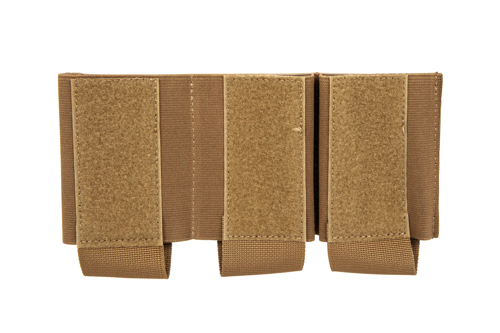 Drievoudige magazijntas 5.56 mm Wosport Coyote Bruin