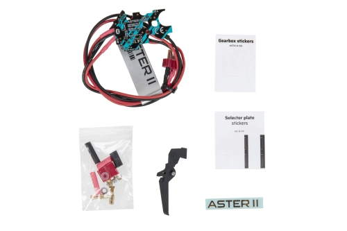 ASTER II Bluetooth® EXPERT GATE versie Versnellingsbak V2 GB + verstelbare Quantum Trigger 2 [AEG & HPA] vooraan