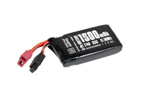 Li-Po batterij Specna Armen x Gens Ace 1500 mAh 35C PEQ 7,4V T-Deans G-Tech