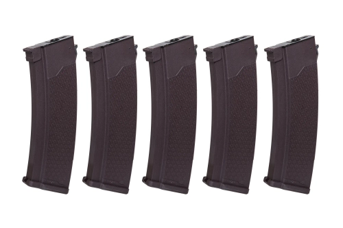 Set van 5 Hi-Cap S-Mag magazijnen voor J-serie 380 kogels Plum