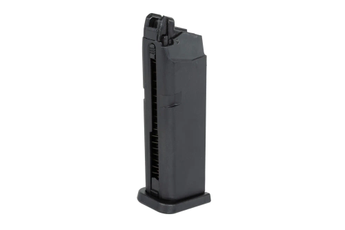 Groen gas 20-kogel magazijn East Crane voor Glock 19 replica MA016 Zwart