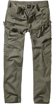 Brandit Adven Slim Fit Broek Olijf